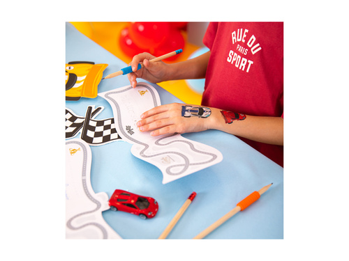 Invitații pentru ziua de naștere Racing - 6 buc.