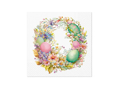 Șervețele cu coroniță de Paște - 33 cm - 20 buc.