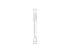 Bule de săpun - inimă - alb - 1 buc.