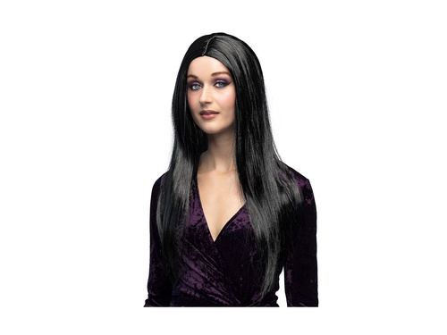 Peruca vrăjitoare neagră