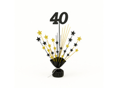 Decorațiuni de masă pentru a 40-a aniversare - 36 cm - 1 buc.