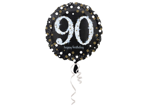 Balon din folie - 90th - 43 cm - 1 buc.