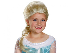 Peruca împletită Elsa - 1 buc.