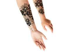 Tatuaj pentru antebraț Trandafiri - 1 buc.
