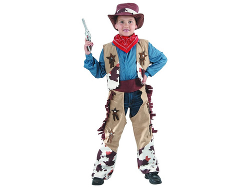 Costum de cowboy de înaltă calitate pentru copii