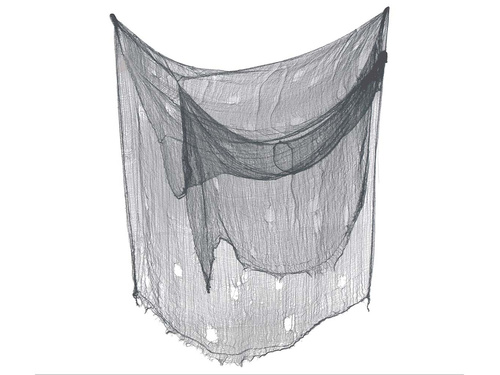 Plasă de Halloween gri - 200 x 500 cm - 1 buc.