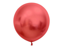 Balon gigant platină roșu deschis - 60 cm - 2 buc.