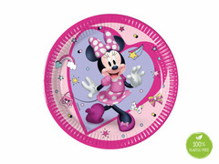 Farfurii aniversare Minnie Mouse - 20 cm - 8 buc.