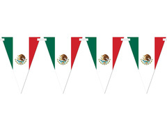 Mexico Flag Hanging Banner - 5m