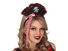Band Pălărie de pirat cu arc - 1 buc.