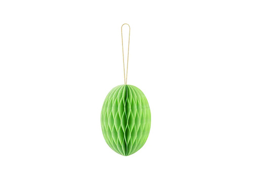 Rozeta de agățat decorare ou verde - 12 cm - 1 buc.