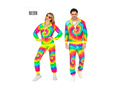 Costum de petrecere - neon psihedelic (trening)