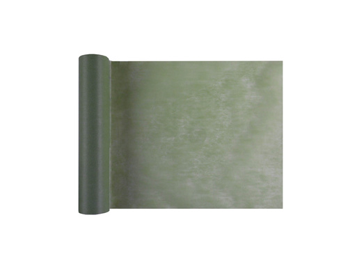 Suport de masă din nețesut - măsliniu - 30 cm x 10 m - 1 buc.