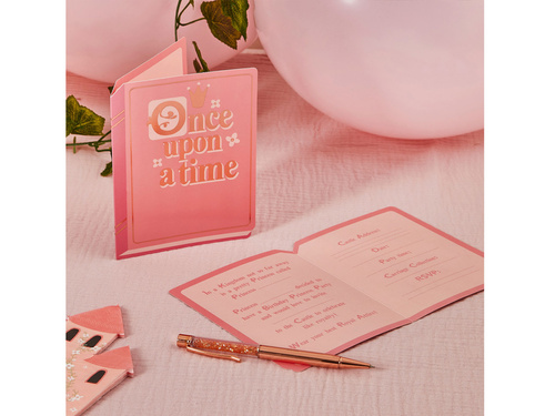 Invitații aniversare Princess Tale - 10 buc.