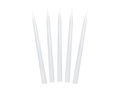 Lumânare con albă - 24 cm - 10 buc.