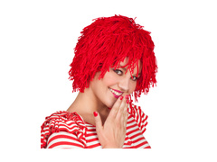 Peruca de clovn Fuzzy