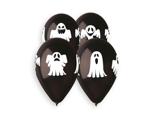 Baloane latex fantomă - 33 cm - 5 buc.