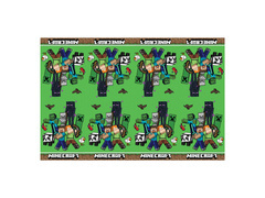 Față de masă pentru ziua de naștere Minecraft - 120 x 180 cm - 1 buc.