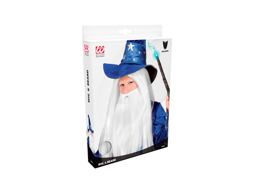 Peruca cu barbă de vrăjitor