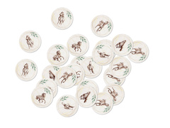 Confetti pentru ziua de naștere Cai - 36 buc.