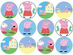 Brioșe cu brioșe Peppa Pig