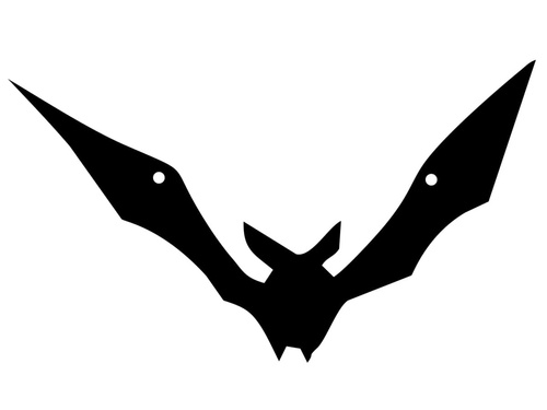 Halloween liliac de hârtie 14-17 cm - 1 buc.