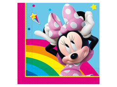 Șervețele aniversare Minnie Mouse - 33 cm - 20 buc.