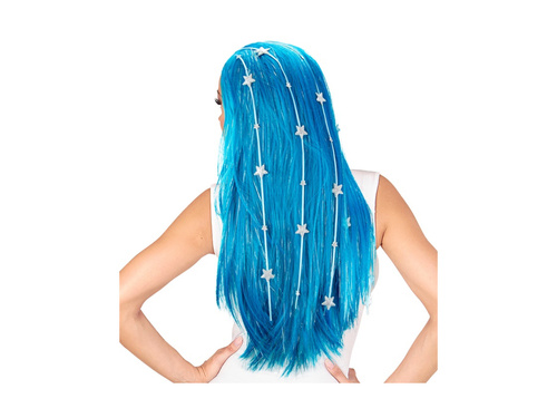 Peruca Fairy Dream Hair cu lamé, stele și căptușeală din silicon