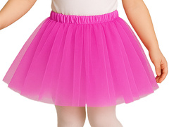 Fustă tutu - roz închis - 30 cm - 1 buc