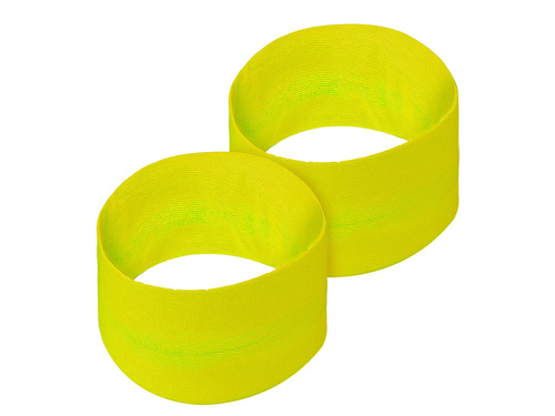 Disco 80s neon galben brățări - 2 buc.