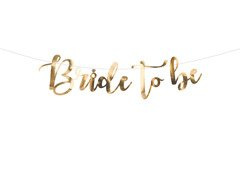 Banner inscripție Mireasă - 80 cm - 1 buc.