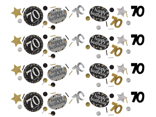 Confetti pentru 70 - șaptezeci - 34 g