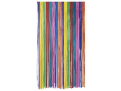 Perdea colorată pentru ușă - 2 m x 1 m