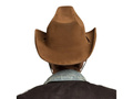 Pălărie de cowboy maro - 1 buc.
