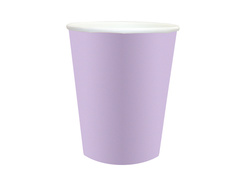 Pahare de hârtie lavanda - 250 ml - 6 buc.