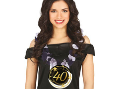 Colier pentru a 40-a aniversare - 1 buc.