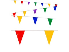 Steag banner multicolor - 10 m - 1 buc.