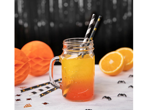 Paie tub alb și negru - 10 buc.