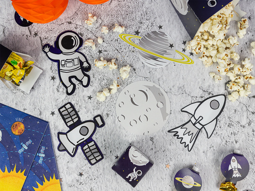 Decor cu două fețe Cosmos - 12 buc.