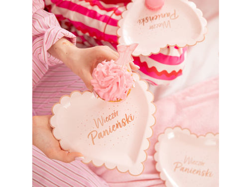 Farfurii de seară pentru femei - 23 cm - 6 buc.