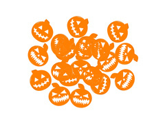 Confetti dovleac Halloween - 30 buc.