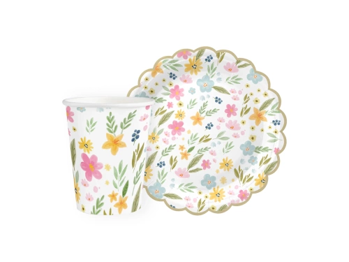 Set aniversare Flori de câmp - 12 buc.