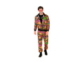 Costum de petrecere - neon peace & love pentru Hippie (trening)