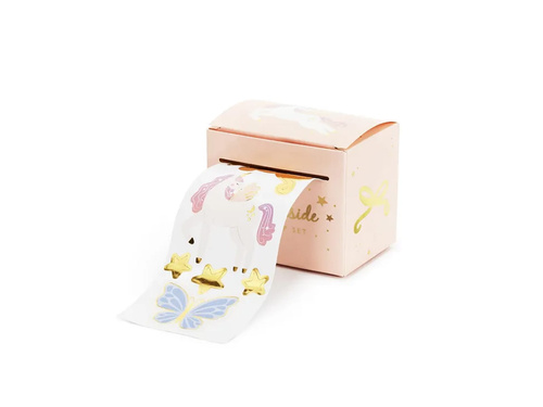 Autocolante unicorn și fluture - 3 blistere