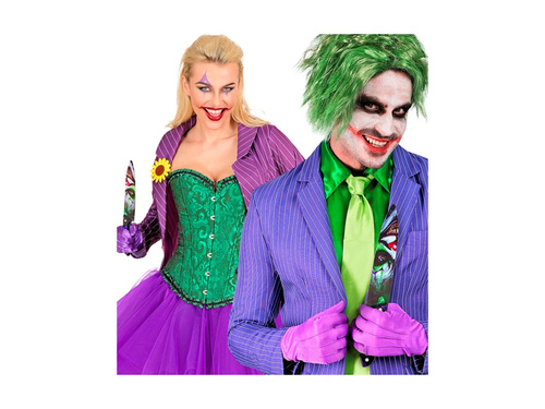 Cuțit de jucărie clovn rău - 31 cm