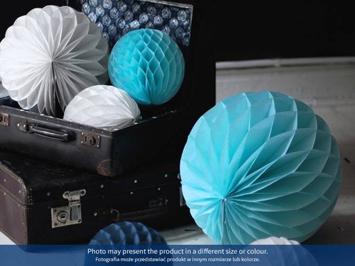 Decorațiune suspendată cu bilă bej închis - 30 cm - 1 buc.