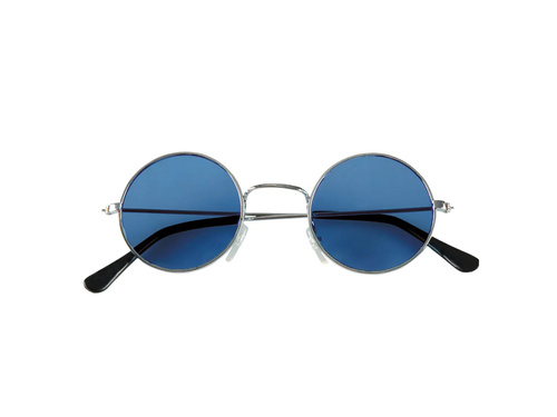 Ochelari hippie albastru - 1 buc.