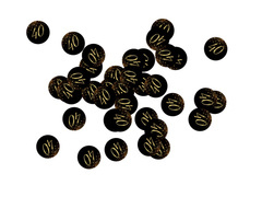 Confetti „Sparkling” pentru aniversarea de 40 de ani – 36 de bucăți.