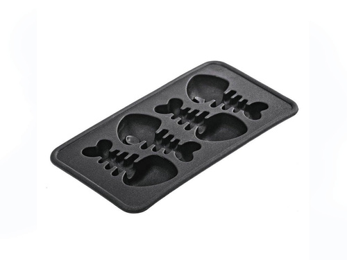 Tava pentru cuburi de gheață neagră - Bones