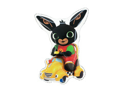 Bing și taxiul vorbitor balon de folie - 59x79 cm - 1 buc.